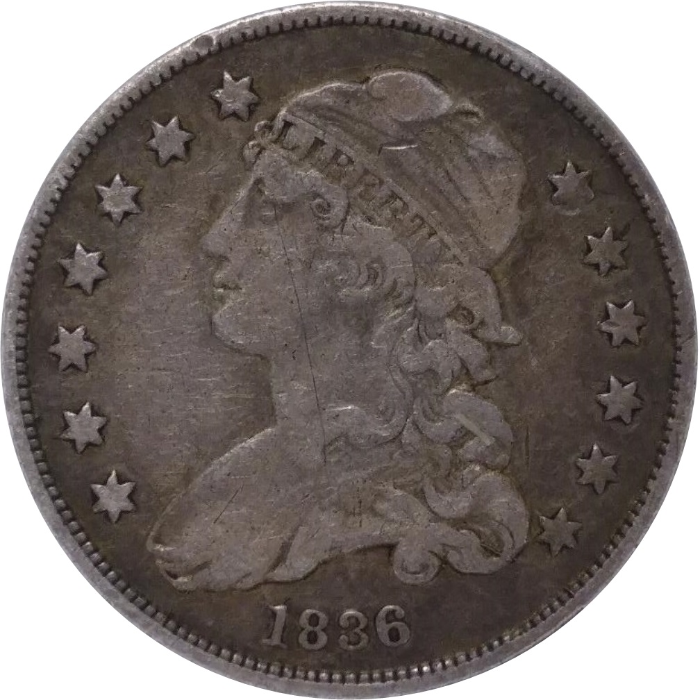 1836-Capped-Bust-Quarter---Browning-2---Rarity-2